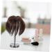MAGICLULU Piece Wig Synthetic Mini Claw Clips for Hair Human Hair Extensions Hair Extensions Topper Curly Bangs Hair Clip Fringe Hair Toppers Ponytail Invisible Chemical Fiber Middle Aged 13.50X13.50X4.00CM As Shown - Buy Online on GoSupps.com