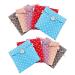 Healifty wallet storage bag storage container 10PCs women bands holder bags linen care pad holder cute design bag for women travel bag small
