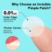 Invisible Pimple Patches - 110 Ultra Thin Hydrocolloid Acne Dots for Daytime Use - Effective Whitehead Treatment - Buy Online on GoSupps.com