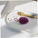 Kombiiuda ArtFakt Scalpoos Shampoo Brush - Soft Scalp Massager for Hair Peeling & Cleaning | Purple Pebble Gel 12x7.8x3.6cm - Buy Online on GoSupps.com