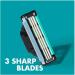 Gillette Mach3 Replacement Blades - 20 Premium Men's Razor Blades | Ultra Sharp Lasts Up to 15 Shaves Each - Buy Online on GoSupps.com
