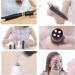 TOVINANNA Retractable Makeup Brush Small Mini Makeup Brush Multifunction Foundation Brush Blush Brush Travel Lip Brush Foundation Blending Powder Brush Black 16.00X2.50X2.50CM Black - Buy Online on GoSupps.com