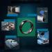 Waterproof Ceramic NFC Ring - Universal Type 2 215 Chip - All-Round Sensing Technology - Men/Women Fashion Ring (Size 8, Black) NFC 215 Ring - Buy Online on GoSupps.com