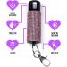 Guard Dog Security Bling-it-On Cute Pepper Spray Key Holder for Women - 5-Pack (Black/Pink/White/Teal/Purple) - Buy Online on GoSupps.com