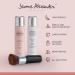 Magic Minerals AirBrush Foundation 3piece set by Jerome Alexander Light Foundation + Primer + free Kabuki brush Makeup with natural coverage - Buy Online on GoSupps.com