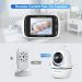 Hello Baby Monitor with Camera and Audio, LCD Display Video Baby Monitor - No WiFi, Infrared Night Vision, Temperature Screen, Lullaby, Two-Way Audio and VOX Mode (HB66) - Buy Online on GoSupps.com