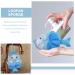 Lurrose Baby Registry Loofah Sponge Set for Kids - Cartoon Bath Sponges for Children Shower and Exfoliating, Baby Girl Newborn Essentials - 2 Pcs - Buy Online on GoSupps.com