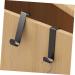 Operitacx 6pcs Door Hook Cloth Hangers Towel Shelf Nursery Wall Hook Cubicle Hooks Storage Office Metal Door - Buy Online on GoSupps.com