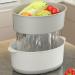 rongweiwang Quick And Easy To Drain And Clean Drain Basket For Kitchen Hollow Drainage Basket ABS Electric Vegetable Washing Basket - Buy Online on GoSupps.com