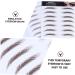Balacoo 5pcs Eyebrow Stickers Black Stickers Fake Eyebrows Imitation Eyebrow Sticker 4d Shaping Plate 21x15cm Brown - Buy Online on GoSupps.com