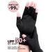 Kalolary Anti UV Gloves for Nail Lamp UPF50+ UV Protection Gloves for Manicure Nail Art Fingerless UV Shield Gloves for Women Girls Gel Manicures (Black) - Buy Online on GoSupps.com