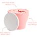 Munchkin C'est Silicone Baby Weaning Pot: Collapsible Snack Catcher & Food Storage Container - Buy Online on GoSupps.com