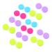 SOLUSTRE 30pcs Contact Lens Case Mirror Foil Travel Outdoor Colored Contact Lenses Plastic