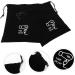 FOYTOKI 10 Pcs Storage Bag Cotton Hair Dryer Bag Hair Dryer Bags Storage Organizer Flocking Cloth Black - Buy Online on GoSupps.com