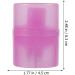 Buy Lurrose Pink Applicator Bottle Set for Hair Coloring & Styling | Empty Plastic Bottles with Funnel & Root Comb - Ideal for Salons & DIY Use - Buy Online on GoSupps.com