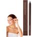  Dubbulon Eye Pencil | 2-in-1 Smudge-Proof Eyebrow Pencil and Eyeliner Pen - Smooth and Waterproof Beauty Makeup with Eyebrow Pen for Travel and Swimming - Buy Online on GoSupps.com