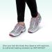 Orthofeet Women's Orthopedic Tie-Less Sneakers - Verve 8 Wide Fuchsia - Buy Online on GoSupps.com