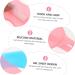 FRCOLOR 1 Set Gel Eye Mask Adjustable Pink Gel Sheet Travel Hood 65X2CM Pink - Buy Online on GoSupps.com