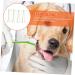 Levemolo 12pcs Double Head Dog Toothbrush Dog Oral Cleaning Toothbrush Cat Toothbrush and Toothpaste Pet Pp - Buy Online on GoSupps.com