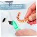 JECOMPRIS 20-Pack Portable Toothbrushes for False Teeth | Mini Brushes for Women | Microburst Holder & Partial Dignity | Assorted Colors - Buy Online on GoSupps.com