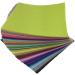 Flic-Flac 54pcs Assorted Color Felt Fabric Sheet Pack - DIY Craft Squares (10cm x 10cm) - Buy Online on GoSupps.com