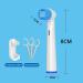 Oral B Compatible Electric Toothbrush Replacement Heads - 8 Pack for Adults, Sensitive Clean - Buy Online on GoSupps.com