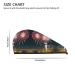 Fireworks Pattern SamLng Coral Velvet Dry Hair Cap | Ideal for Home Travel Pool Parties & More - Buy Online on GoSupps.com