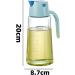 Belvanr 650 ml Olive Oil Bottle Automatic Open Blue - Buy Online on GoSupps.com