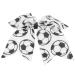 minkissy Elastic Ponytail Holder Soccer Hair Tie Soccer Hair Bow Tie Soccer Hair Accessory for Girl