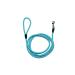 Leash - rope leash with hand loop Basic 10mm 27 colours 7 lengths (3.00 m turquoise) 3.00 m turquoise