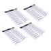 NOLITOY 4pcs Female Transfer Fake Water S Eyebrows Sticker Stimulation Hair-like Brow Authentic False
