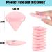 8 Pcs Cotton Powder Puff Face JASSINS Triangle Set | Super Soft for Makeup Setting | Concealer, Loose Powder, Foundation & Blush | Wet & Dry Application | Pink - Buy Online on GoSupps.com
