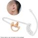 Buy TWAYRDIO Left Ear Earmold - Medium Replacement Earplug for Two Way Radio - 5 Pack Beige | International Shipping Available - Buy Online on GoSupps.com