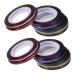 FRCOLOR 30 Rolls Decorative Tape Striping Tape Line Manicure Striping Tape Nail Art Striping Tape Nail Art Decoration Stickers With Adhesive Accessories - Buy Online on GoSupps.com