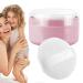 tui bouff e en poudre bouff e de poudre corporelle et r cipient Bo te saupoudrage cosm tique l ger | Pouffle de poudre et r cipient pour le bain et les voyages id al pour les femmes et Rose