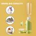 Green Rabbit Water Bottle 600ml - Hanging Water Dispenser for Small Pets - Buy Online on GoSupps.com