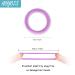Hoyols Seamless Cotton Hair Ties - 100 Pieces, 10 Colors - Ponytail Scrunchies for Women, Girls, Kids - Buy Online on GoSupps.com