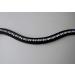 Gl cksHucke Silk Shine Browband for Shetty - Powder White with Crystal AB | International Shipping - Buy Online on GoSupps.com