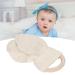 Baby Teether Wooden Toys  Baby Wood Teether Ears Cotton Gauze Hand Grip Training Soothing Baby Wooden Bite Teethers Baby & Toddler Toys (Beige) - Buy Online on GoSupps.com