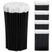 Lip Applicators Disposable 400 PCS - Black Disposable Lip Wands - Lip Brushes Disposable for Lipstick Lip Gloss Lip Balm - Disposable Makeup Applicator Kit