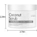 Exfoliant pour pieds et corps avec collag ne et gommage pour raffermir la cellulite et la peau gr ce au gommage corporel exfoliant nettoyage en profondeur shampooing la noix de coco et caf  - Buy Online on GoSupps.com