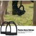 Nikou High-Strength Plastic Horse Stirrups - Non-Slip Rubber 2 Pieces - Durable Accessories for Equestrian Tools - Buy Online on GoSupps.com