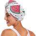 Super Absorbent Fruit Watermelon Pineapple Hair Towel 2 Pack | Quick Dry Turbans for Women & Girls - Button Twisty Wrap - Buy Online on GoSupps.com