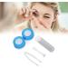 Contact Lens Case Kit Dustproof Waterproof Cute Little Duck Portable Plastic Material Contact Lens Box with Wearing Stick for Travel for Woman Blue - Buy Online on GoSupps.com