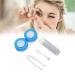 Pasamer Portable Contact Lens Case - Lightweight Blue Case & Tweezers for Travel & Outdoor Use - Buy Online on GoSupps.com