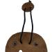 Handmade Rustic Leather Archery Finger Tab Protector for Recurve Bows - Bourbon Brown, Right Handed - Buy Online on GoSupps.com