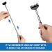 Portable Back Scratcher Set - 2 Telescopic Stainless Steel Massagers for Adults | Perfect Gifts for Men & Women | Includes 2 Premium Acupressure Rings - Buy Online on GoSupps.com