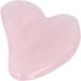 Verdant Touch Rose Quartz Gua Sha Heart Shape Massage Stone - Scraping Board for Face & Body | International Shipping - Buy Online on GoSupps.com