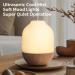 Salubrito 100ml Aroma Diffuser - Ultrasonic Essential Oil Humidifier for Home Office & Yoga - White Wood Grain Design - Buy Online on GoSupps.com