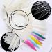 100 Nail Pattern Swatch Sticks | Nail Color Display Tips with Metal Ring for Salons & Beginners - Perfect for Nail Art - Buy Online on GoSupps.com